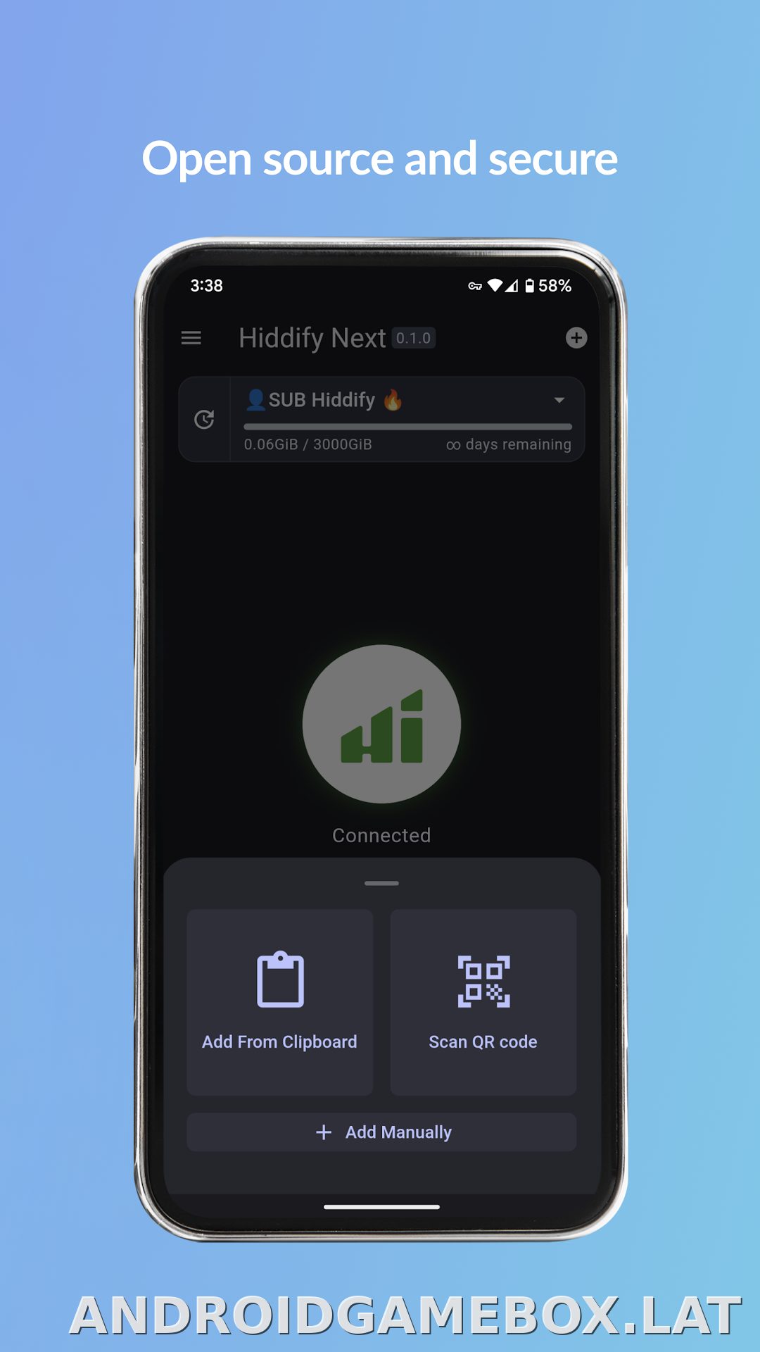 Hiddify скриншот 4