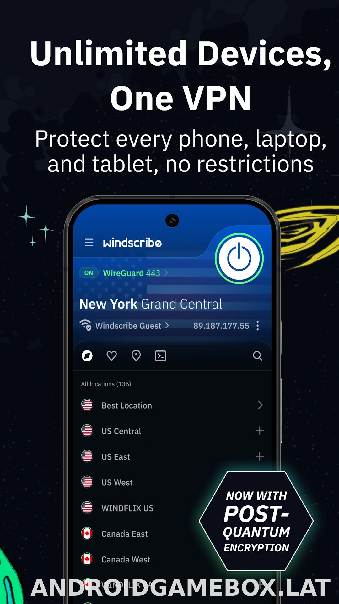 Windscribe скриншот 4