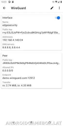 WireGuard скриншот 2